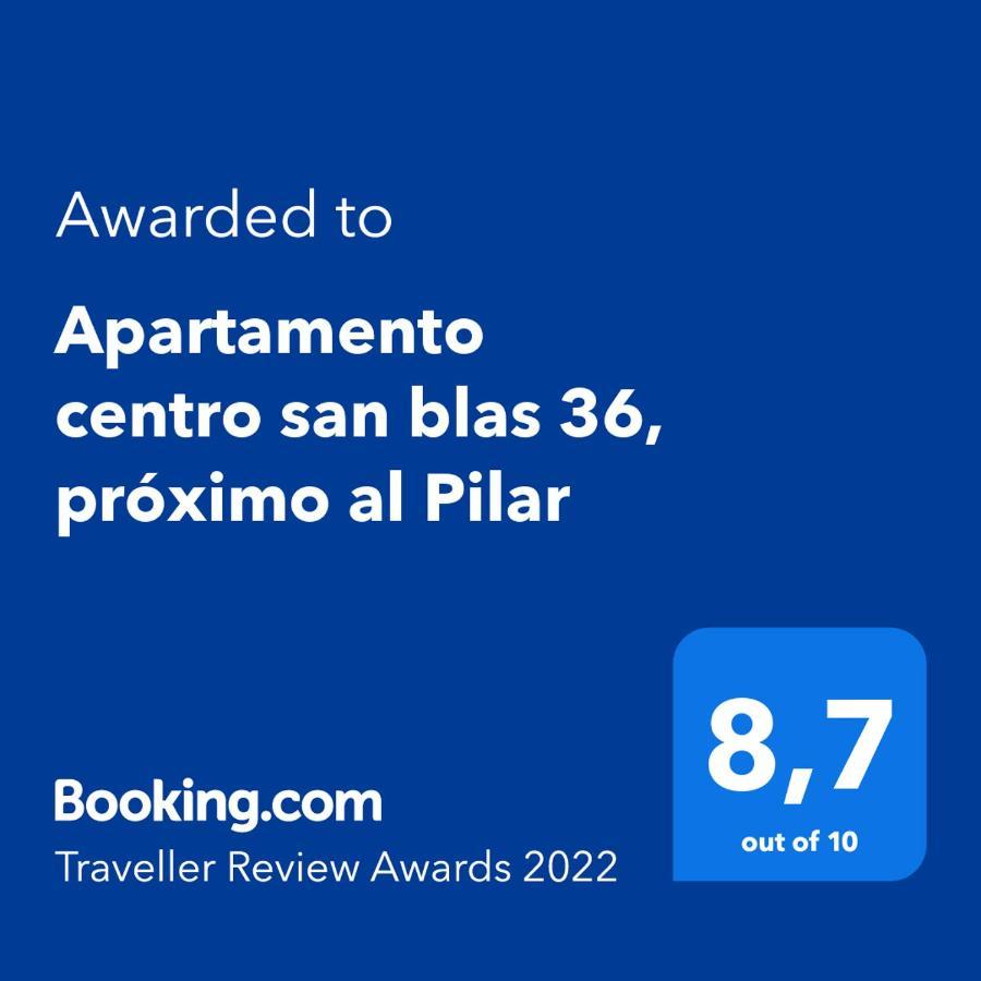 Apartamento Centro San Blas 36, Proximo Al Pilar Zaragoza Kültér fotó